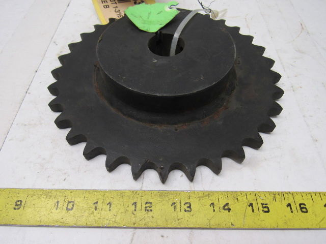 #60 Single Strand Roller Chain Sprocket 33T 1-3/16" Bore