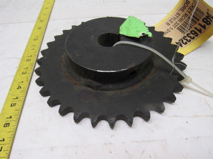 #60 Single Strand Roller Chain Sprocket 33T 1-3/16" Bore