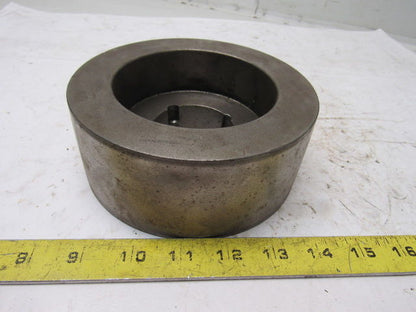5.96" x 2-3/8" Wide Crowned Face Drive Pulley 1610 Bushing Bore