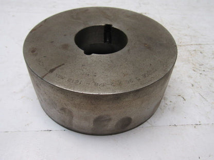 5.96" x 2-3/8" Wide Crowned Face Drive Pulley 1610 Bushing Bore