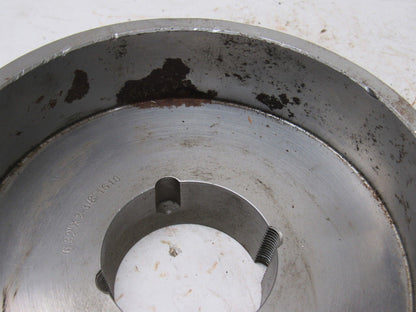 6.32" x 2-3/8" Wide Crowned Face Drive Pulley 1610 Bushing Bore