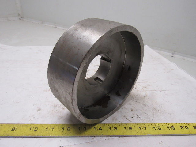 6.32" x 2-3/8" Wide Crowned Face Drive Pulley 1610 Bushing Bore
