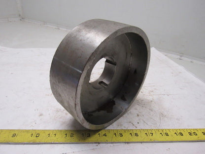6.32" x 2-3/8" Wide Crowned Face Drive Pulley 1610 Bushing Bore