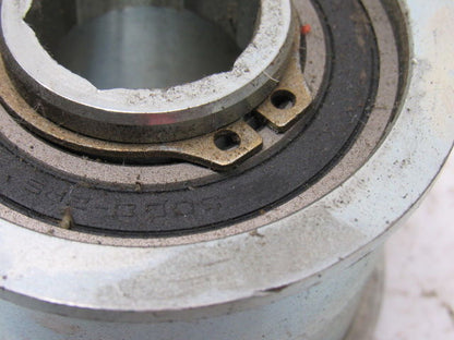 3" OD Snubber Roller 2" Wide Belt 1-1/8" Hex Bore Lot Of 2