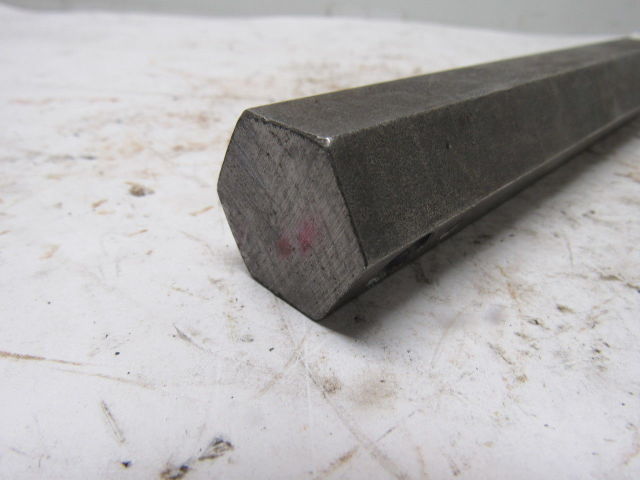 Dematic 1-1/16" Hex Roller Axle Shaft 7-5/16" Long Lot Of 2