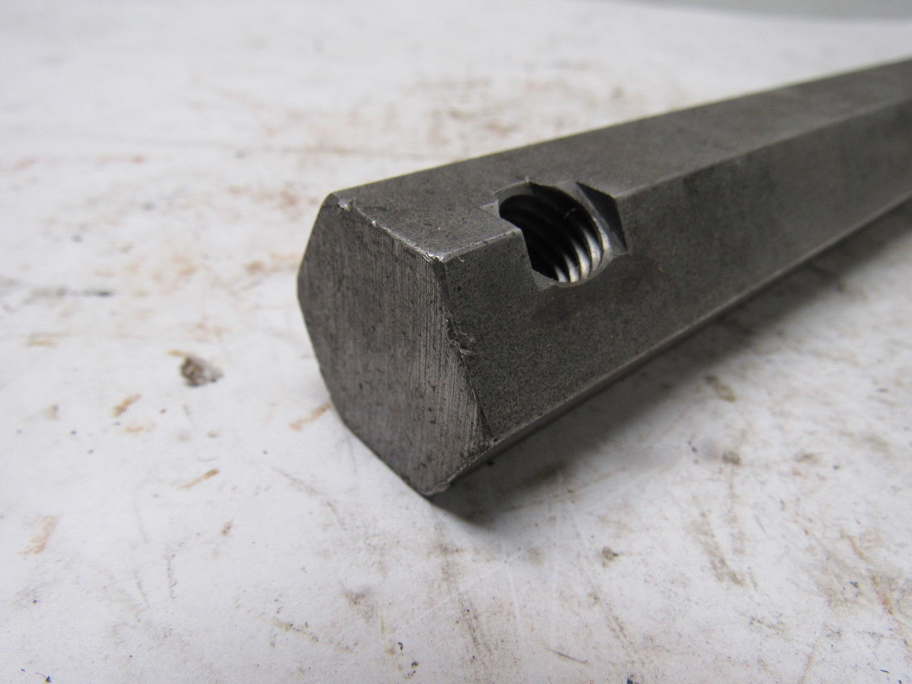 Dematic 1-1/16" Hex Roller Axle Shaft 7-5/16" Long Lot Of 2