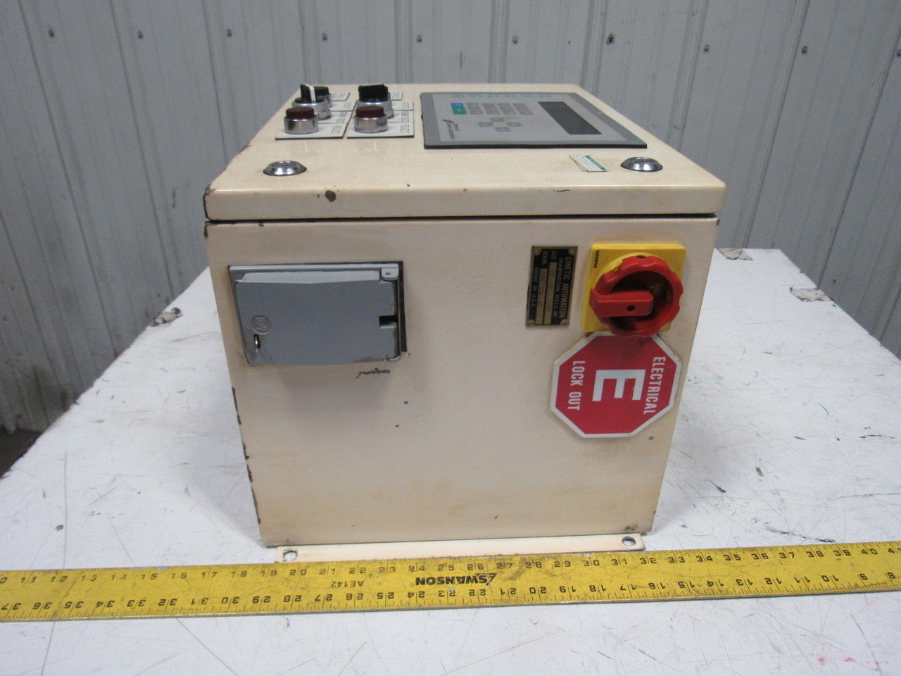 Ingersoll Cinetic Automation Size DC/02 Spindle Drive Control Test Station
