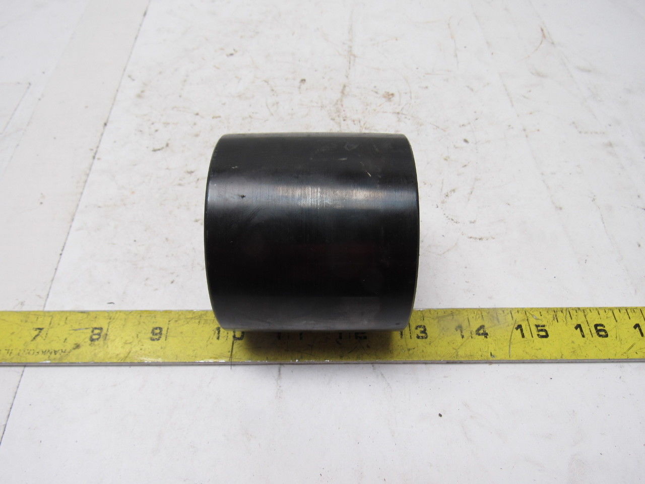 Dematic 0072513081 3" OD X 2-5/8" End Roller Crowned Face 1-1/16" Hex Bore