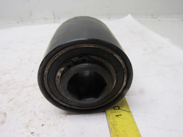 Dematic 0072513081 3" OD X 2-5/8" End Roller Crowned Face 1-1/16" Hex Bore