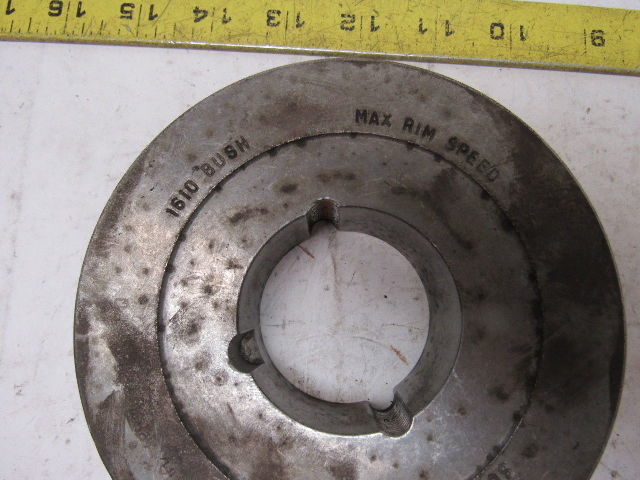 Dodge 1A4.8B5.2 5.55" OD Single Groove A,4L, B,  5L V-Belt Pully 1610 Bush Bore