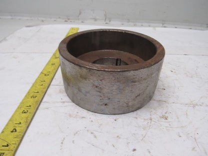 Micro MFG 5.28" x 2-3/8" Wide Crowned Face End Pulley Taperlock Bushed 1610