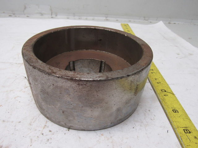 Micro MFG 5.28" x 2-3/8" Wide Crowned Face End Pulley Taperlock Bushed 1610