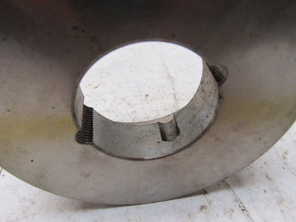 5.28" x 2-3/8" Wide Crowned Face End Pulley Taperlock Bushed 1610