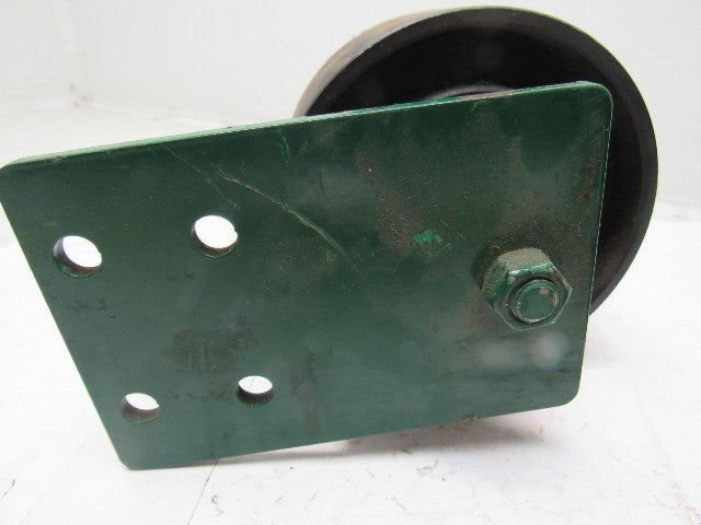 Dematic 5-1/2" x 2-5/8" Crowned Face End Roller 1-1/16" Hex Bore W/ Mount Lot/2