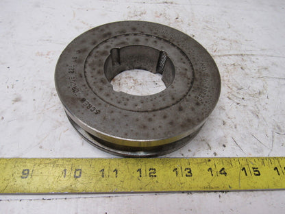 Dodge 1A4.4B4.8 5-1/8" OD 1 Groove V-Belt Pulley 1610 Bushing 7570 RPM