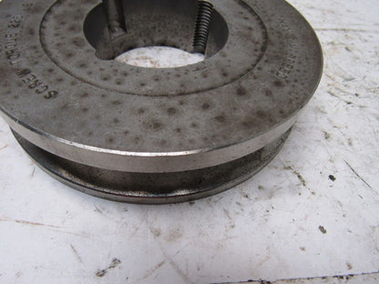 Dodge 1A4.4B4.8 5-1/8" OD 1 Groove V-Belt Pulley 1610 Bushing 7570 RPM