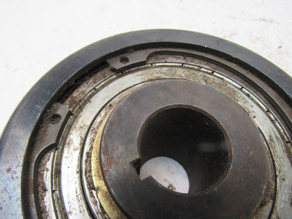 5-1/2" OD x 2-1/4" Crowned Face End Pulley 1-1/4" Keyed Bore