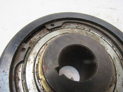 5-1/2" OD x 2-1/4" Crowned Face End Pulley 1-1/4" Keyed Bore