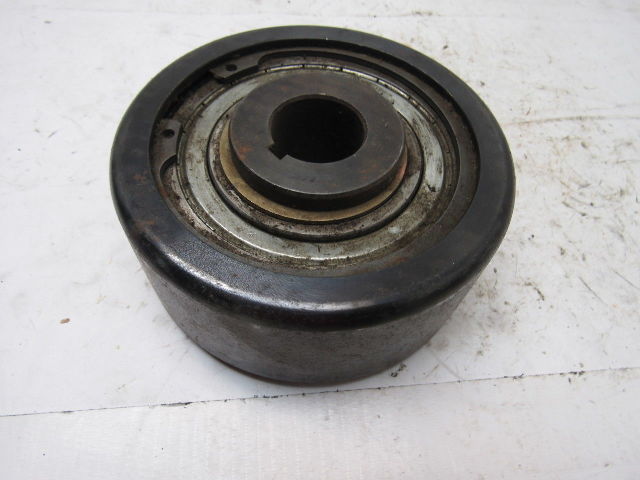 5-1/2" OD x 2-1/4" Crowned Face End Pulley 1-1/4" Keyed Bore