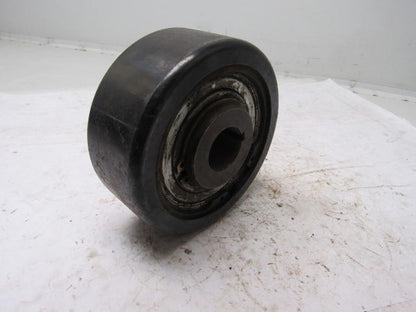 5-1/2" OD x 2-1/4" Crowned Face End Pulley 1-1/4" Keyed Bore