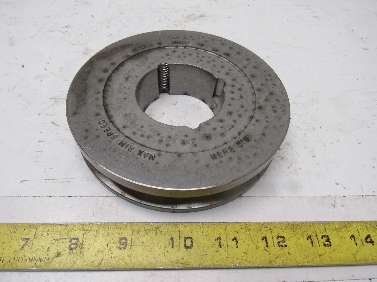 Dodge 1A4.8B5.2-1610 118199 Bushing Bore V-Belt Pulley A, B 1 Groove 5.55" OD