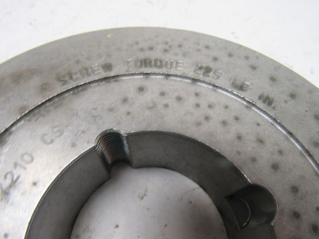 Dodge 1A4.8B5.2-1610 118199 Bushing Bore V-Belt Pulley A, B 1 Groove 5.55" OD