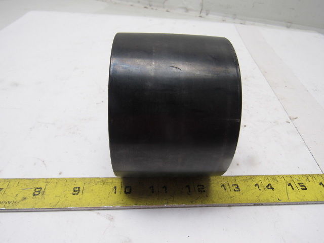 Dematic K040829AAA 3.75" OD Crowned Face End Roller 2-5/8" Wide 1-1/8" Hex Bore