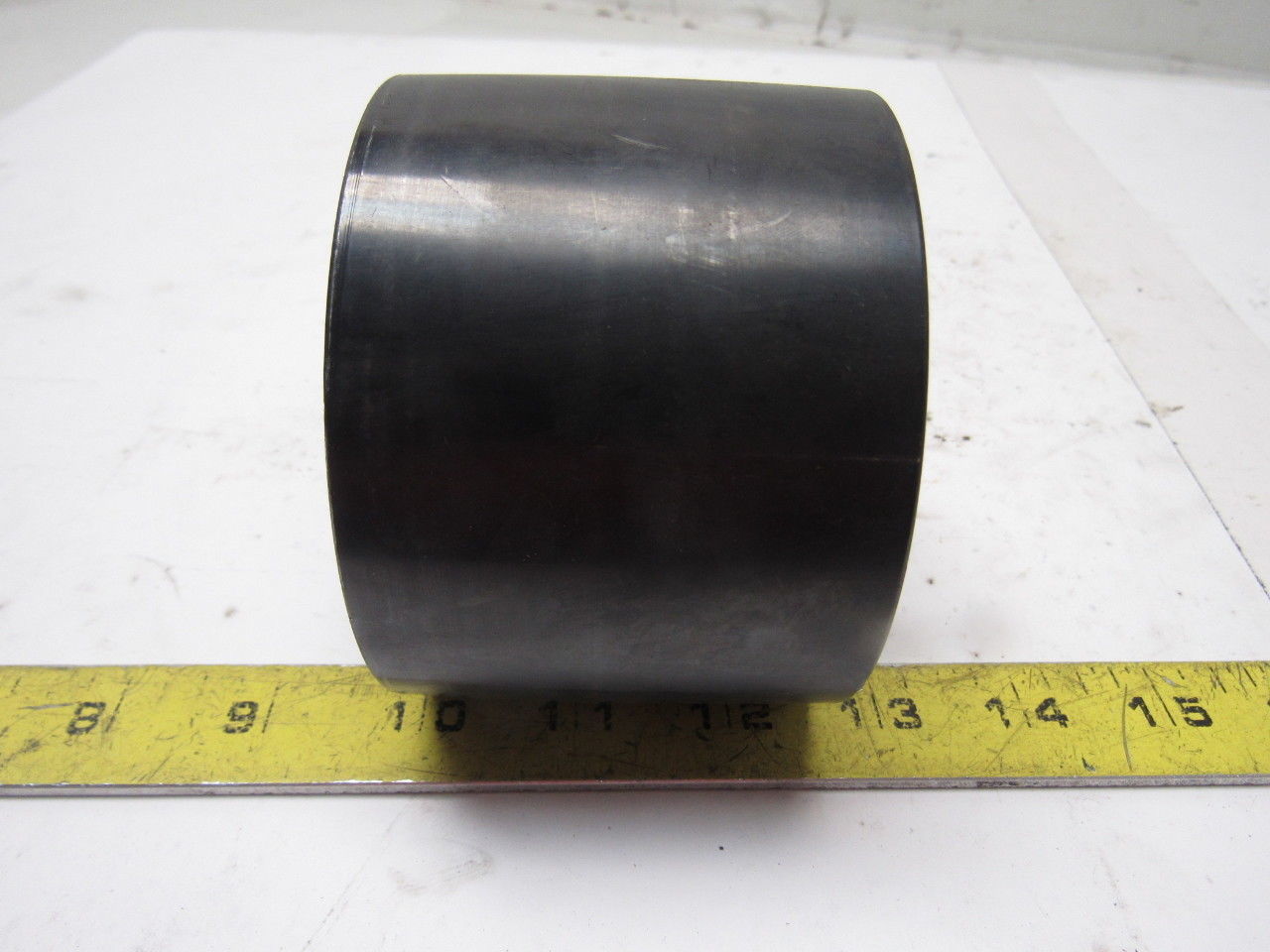 Dematic K040829AAA 3.75" OD Crowned Face End Roller 2-5/8" Wide 1-1/8" Hex Bore
