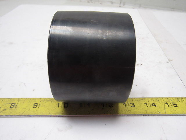 Dematic K040829AAA 3.75" OD Crowned Face End Roller 2-5/8" Wide 1-1/8" Hex Bore
