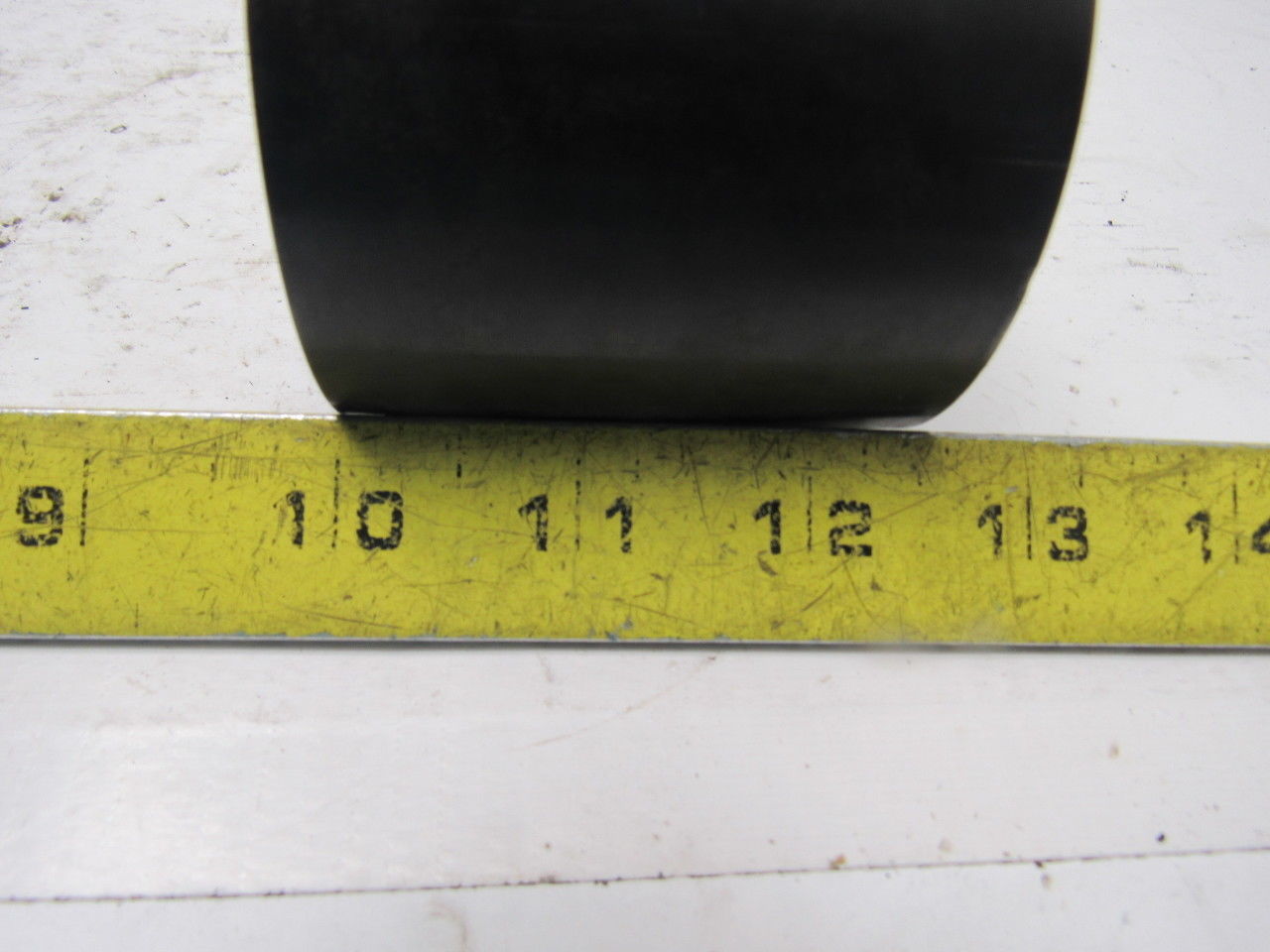 Dematic 0072513081 3" OD Crowned Face End Pulley 2.63 Wide 1-1/8" Hex Bore