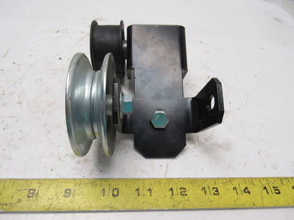 Dematic K041521AAA Power Twist V Belt  Guide Roller Conveyor Drive Idler Ass'y