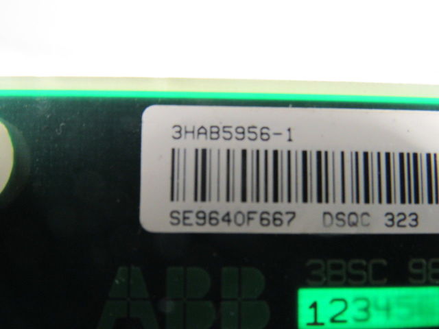 ABB Robotics 3HAB5956-1 3BSC 980 006 R109 Circuit Board Card PLC