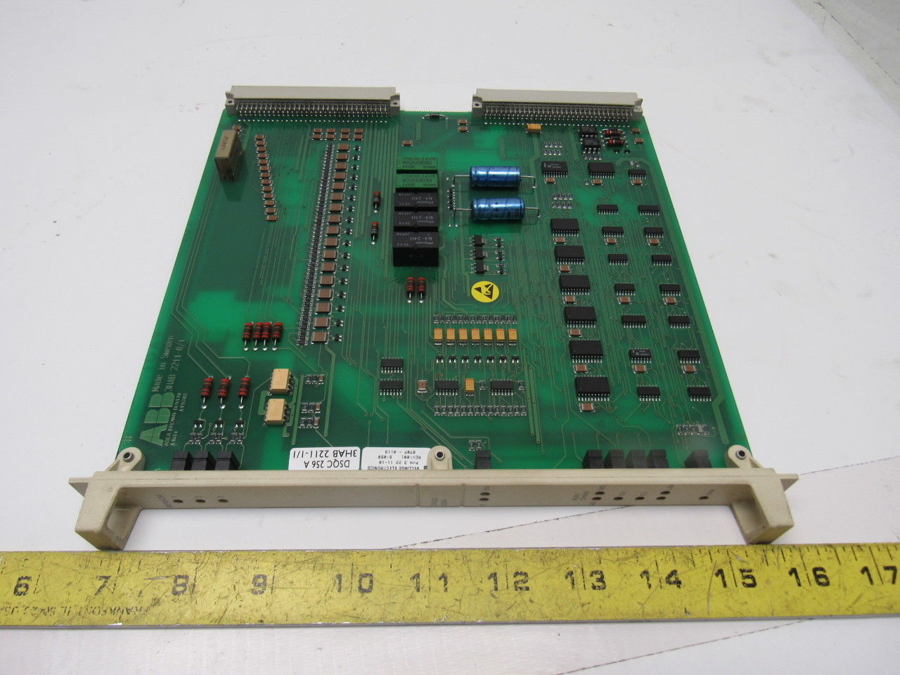 ABB Robotics 3HAB2211-1/1 DSQC 256A Circuit Board Card PLC