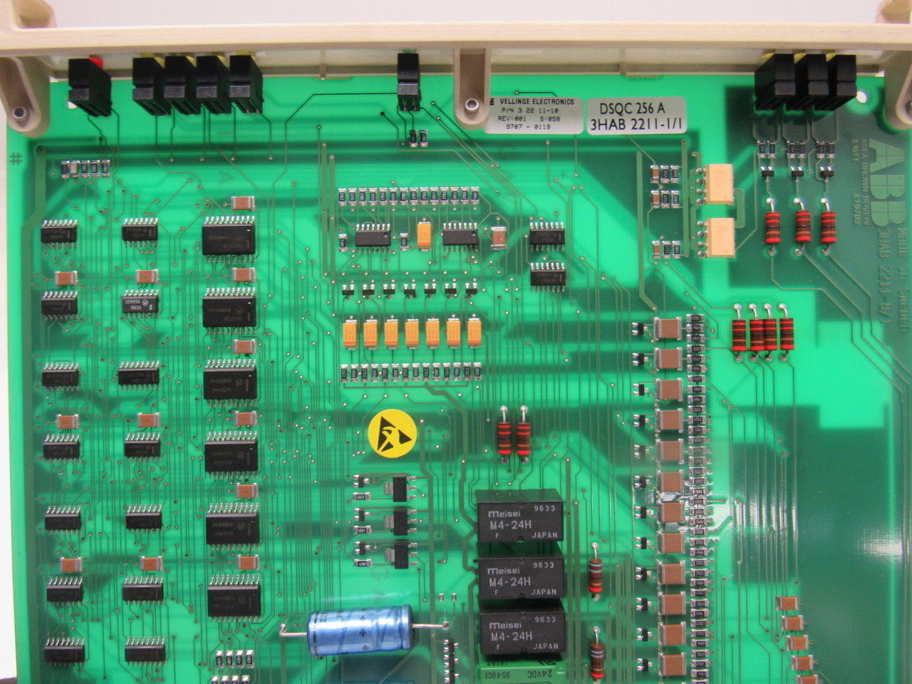 ABB Robotics 3HAB2211-1/1 DSQC 256A Circuit Board Card PLC