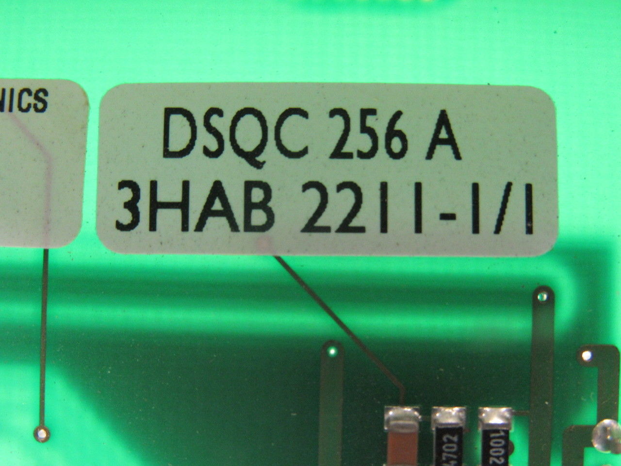 ABB Robotics 3HAB2211-1/1 DSQC 256A Circuit Board Card PLC