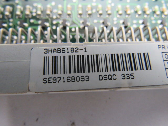 ABB Robotics ABB 3HAB6192-1 DSQ 335 Circuit Board Card PLC