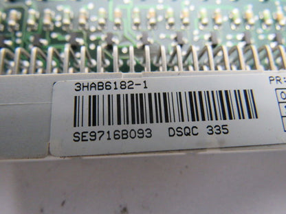 ABB Robotics ABB 3HAB6192-1 DSQ 335 Circuit Board Card PLC