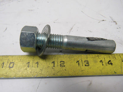 Wej-It 5/8" x 3" Expanding Wedge Concrete Anchors Lot Of 15