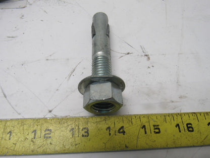 Wej-It 5/8" x 3" Expanding Wedge Concrete Anchors Lot Of 15