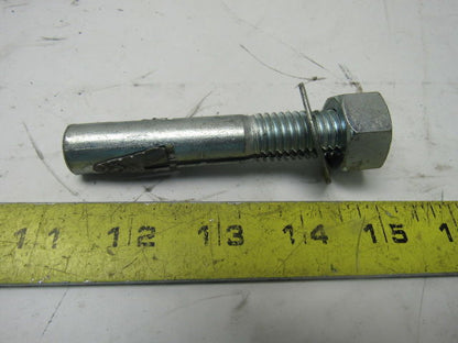 Wej-It 5/8" x 3" Expanding Wedge Concrete Anchors Lot Of 15
