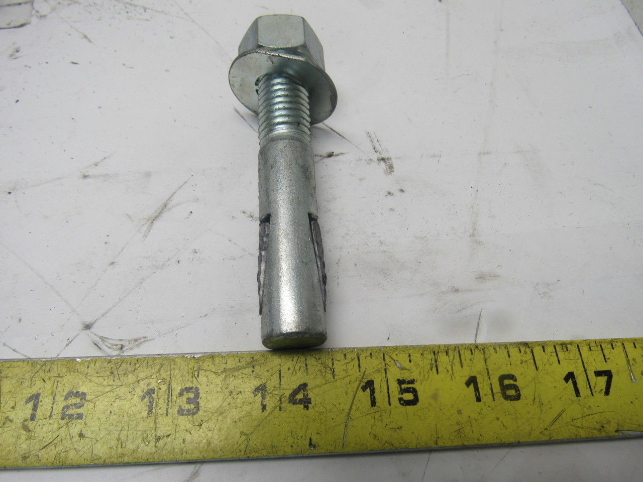 Wej-It 5/8" x 3" Expanding Wedge Concrete Anchors Lot Of 15