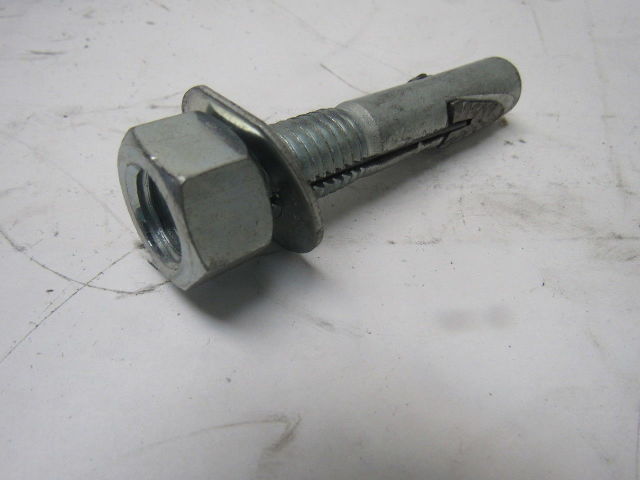 Wej-It 5/8" x 3" Expanding Wedge Concrete Anchors Lot Of 15