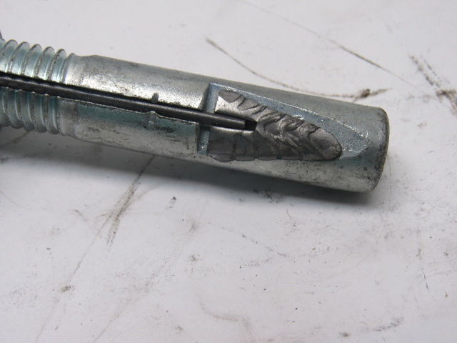 Wej-It 5/8" x 3" Expanding Wedge Concrete Anchors Lot Of 15