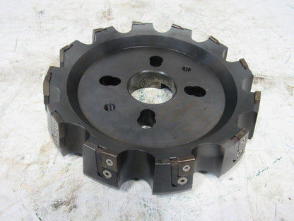 Ingersoll 6M2K10R01 Max-I-Cut 10" Indexing Face Mill Inside Cone 12 Inserts