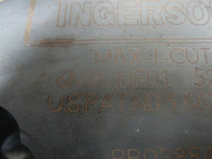 Ingersoll 6M2K10R01 Max-I-Cut 10" Indexing Face Mill Inside Cone 12 Inserts