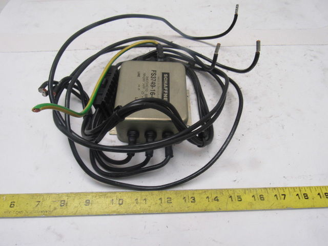 ABB Schaffner FS3749-16-03-7 Line Filter 3X600VAC 50/60 HZ