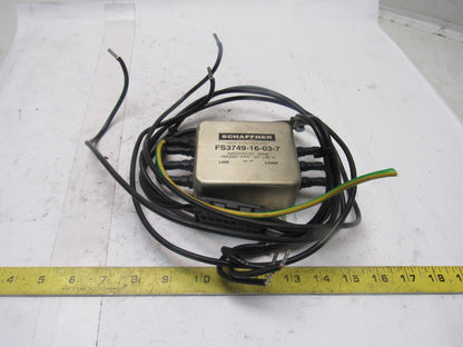 ABB Schaffner FS3749-16-03-7 Line Filter 3X600VAC 50/60 HZ
