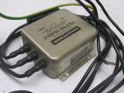 ABB Schaffner FS3749-16-03-7 Line Filter 3X600VAC 50/60 HZ
