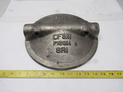 SRI 12" Butterfly Valve Disc CF8M PX6964 1-1/4" Shaft Size