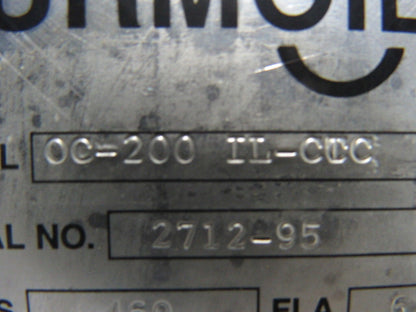 Turmoil OC-200 ILCTC Hydraulic Oil Refrigerated Chiller Cooling Unit 460V 3 Ph